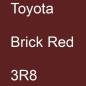 Preview: Toyota, Brick Red, 3R8.